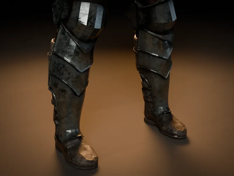 Guard Armor, Feet heavy I