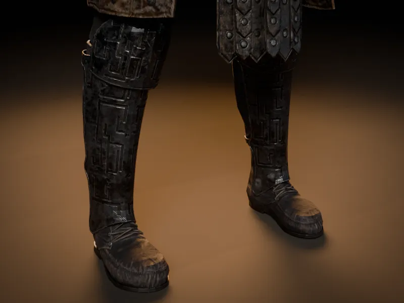 Templar's Armor, Heavy Feet I