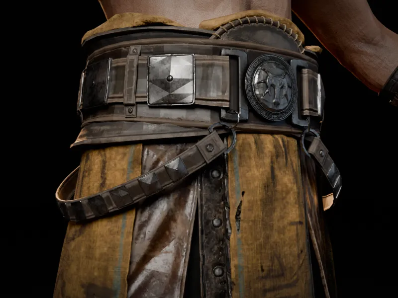 Templar's Armor, belt heavy I