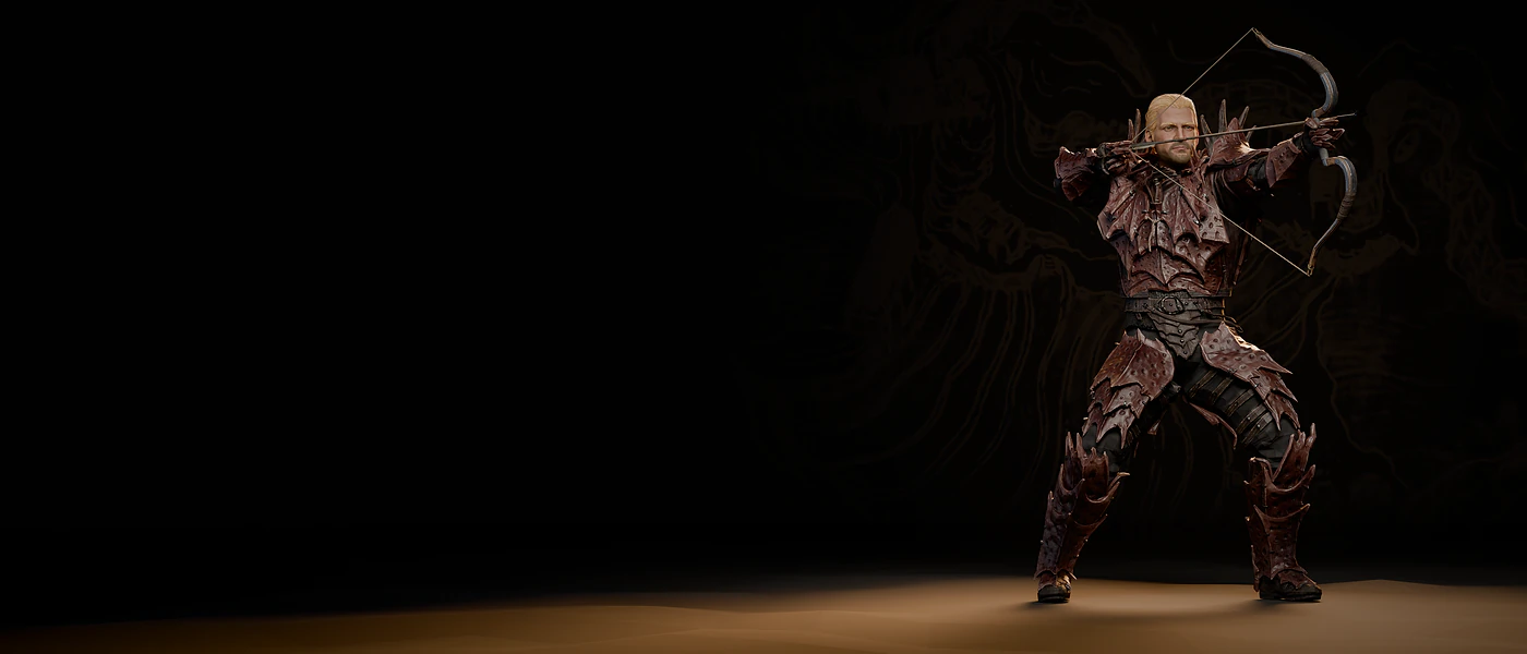 The Hunter draws the Deathbringer, in Crawler Plate Armor, Gothic 1 Remake
