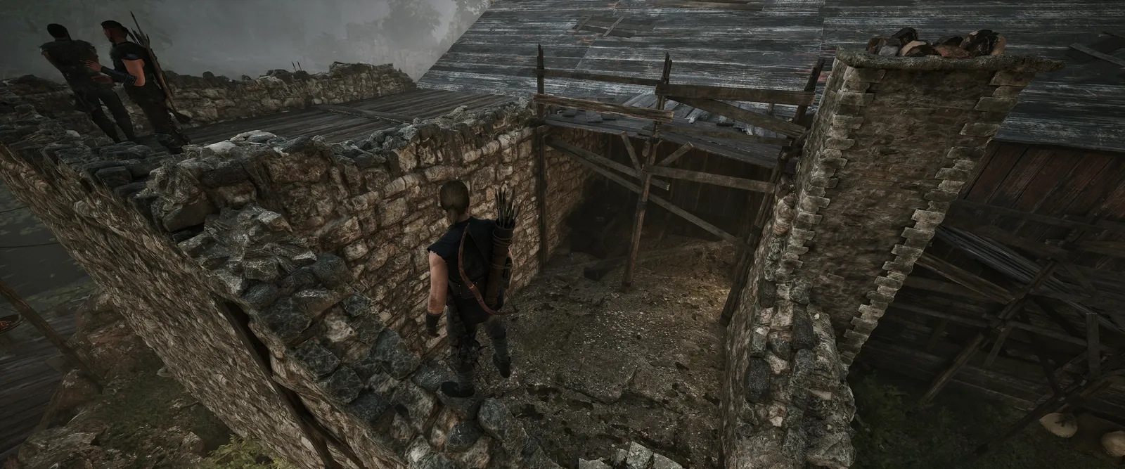 Bow Training at the New Camp, Gothic 1 Remake