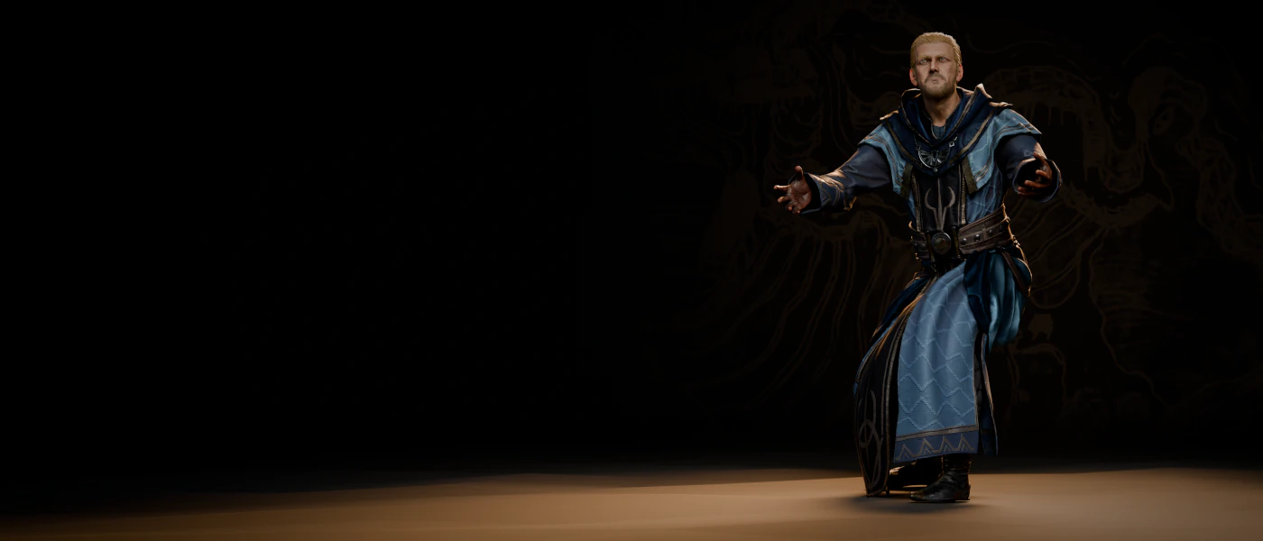 The Water Mage casts Wave of Ice, Gothic 1 Remake