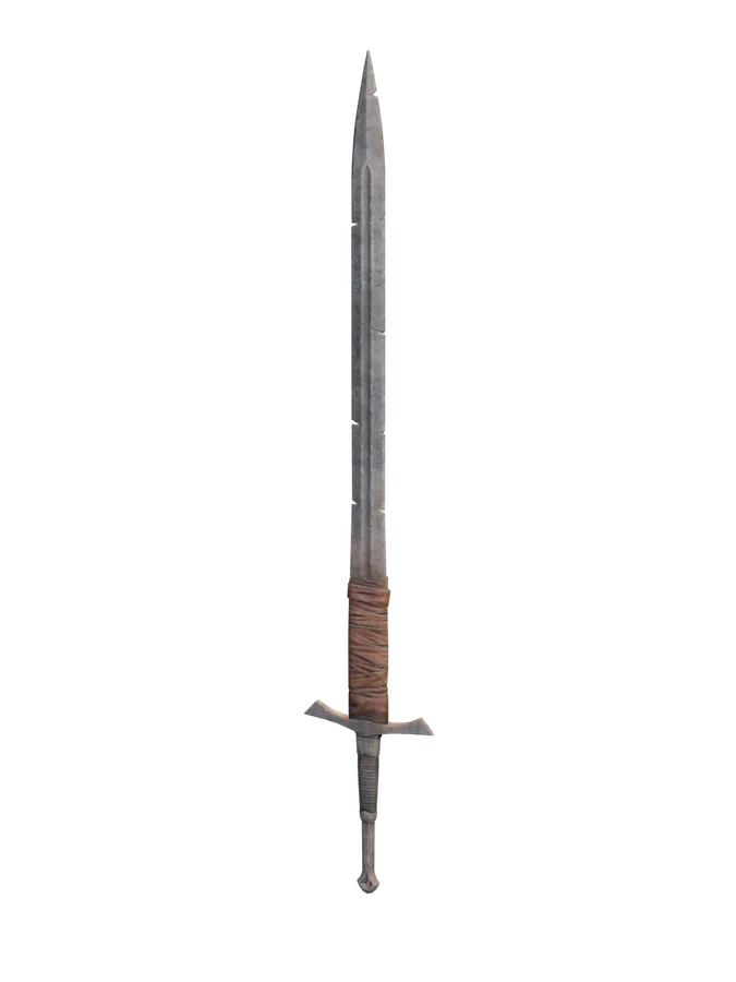 Rostiger Zweihänder