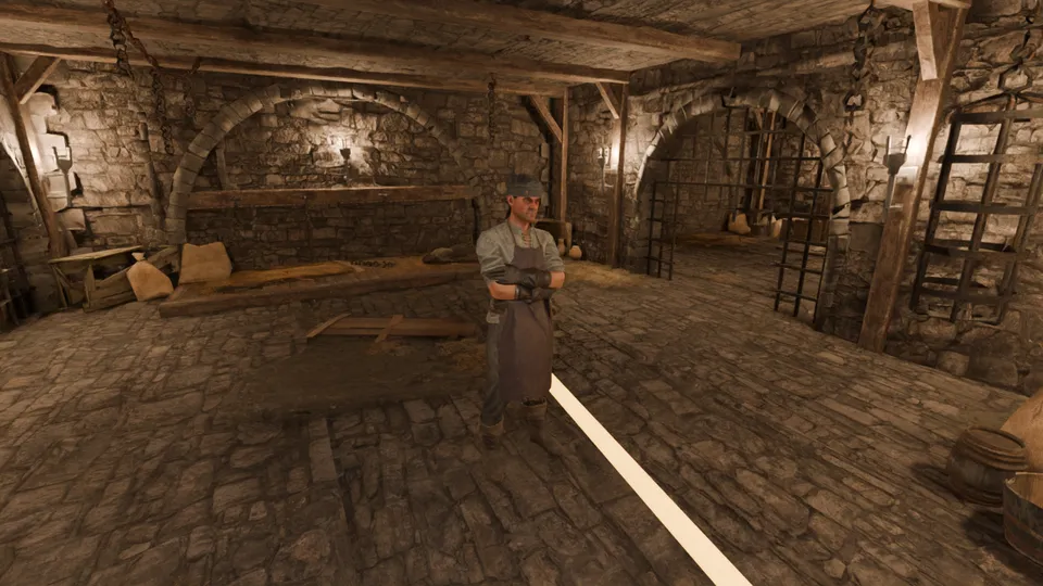 Objective: Stone in his cell