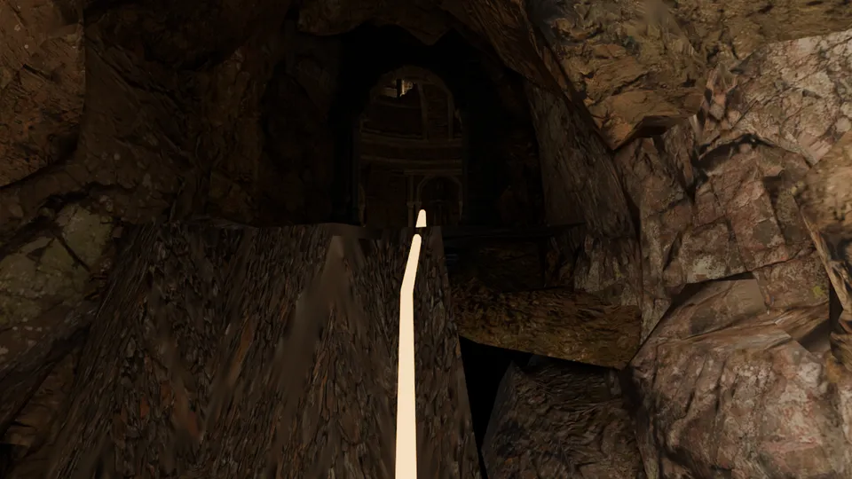 Straight ahead into the round chamber